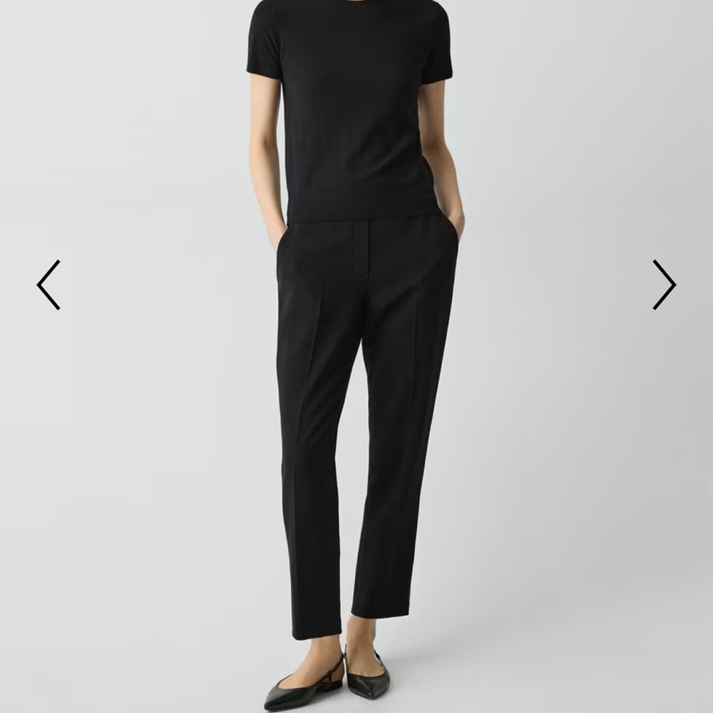 NWT Theory Treeca 2 Black Pants